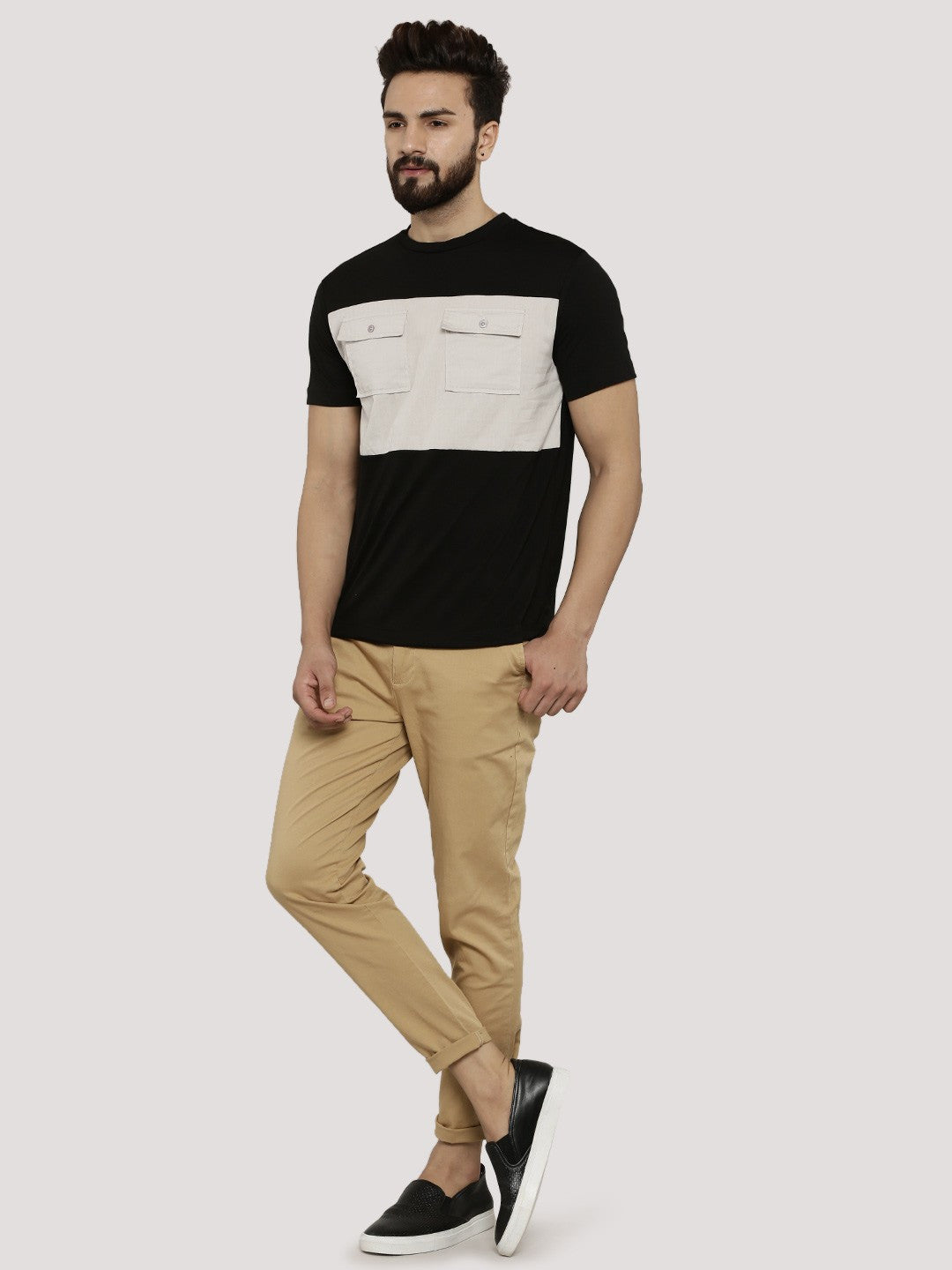 OTTO - Oatmeal Mel Plain Polo Collar T Shirt - EDWARD_OATMEAL MEL –  ottostore.com